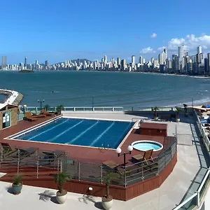 Loft Internacional C Linda Vista Do Mar Apartamento